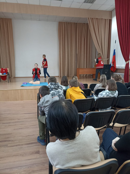 Встреча с представителями Российского Красного Креста.